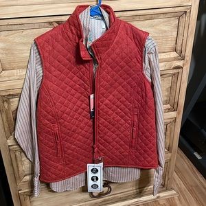 Cinch Button up shirt and vest